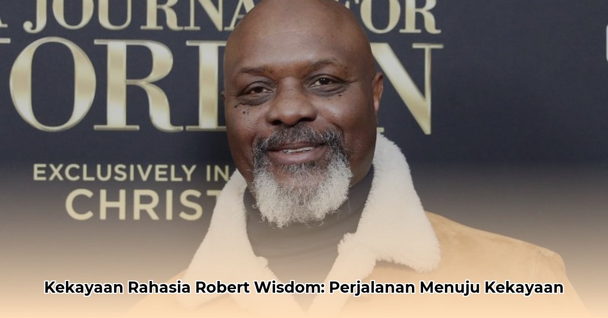 robert wisdom net worth